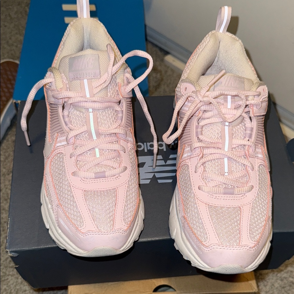 Pink Nike Vomero Sneakers